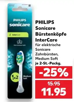Kaufland PHILIPS Sonicare Bürstenköpfe InterCare Angebot