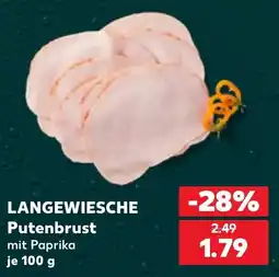 Kaufland LANGEWIESCHE Putenbrust Angebot