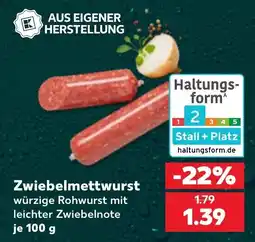 Kaufland Zwiebelmettwurst Angebot