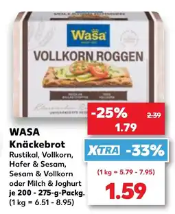 Kaufland WASA Knäckebrot Angebot