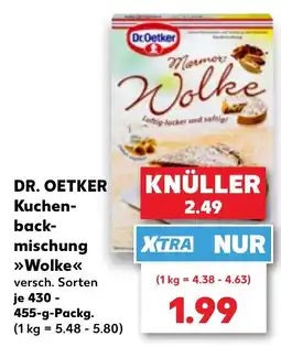 Kaufland DR. OETKER Kuchenbackmischung »Wolke« Angebot