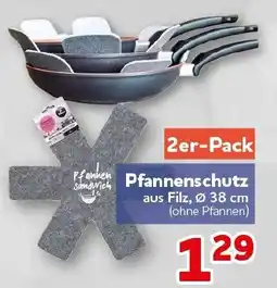 CENTERSHOP Pfannenschutz aus Filz Angebot