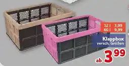 CENTERSHOP Klappbox Angebot