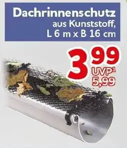 CENTERSHOP Dachrinnenschutz Angebot
