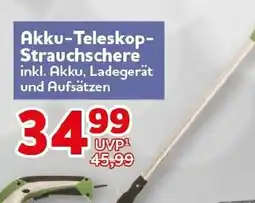 CENTERSHOP Akku-Teleskop-Strauchschere Angebot