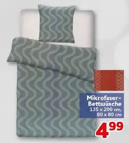 CENTERSHOP Mikrofaser-Bettwäsche Angebot