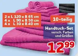 CENTERSHOP Handtuch-Set Angebot