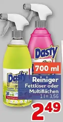 CENTERSHOP Dasty Reiniger Fettlöser oder Multi flächen Angebot