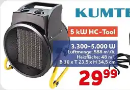 CENTERSHOP KUMTE 5 kW HC-Tool Angebot