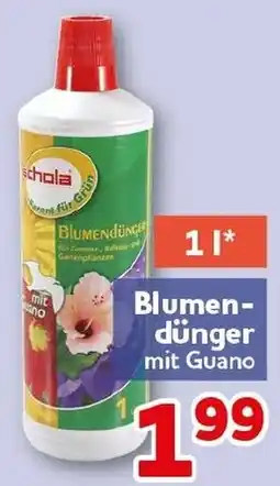 CENTERSHOP schola Blumen-dünger mit Guano Angebot