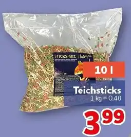 CENTERSHOP STICKS-MIX Teichsticks Angebot