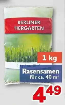 CENTERSHOP BERLINER TIERGARTEN Rasensamen Angebot