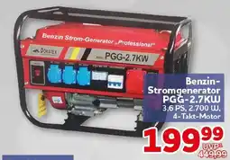 CENTERSHOP Benzin Stromgenerator PGG-2.7KW Angebot