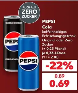Kaufland PEPSI Cola Angebot