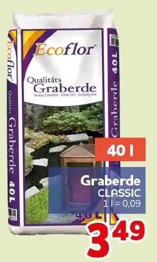 CENTERSHOP Ecoflor Graberde CLASSIC Angebot