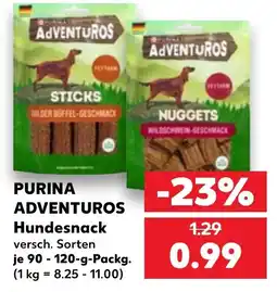 Kaufland PURINA ADVENTUROS Hundesnack Angebot