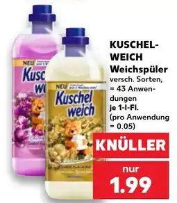 Kaufland Kuschelweich Weichspüler Angebot