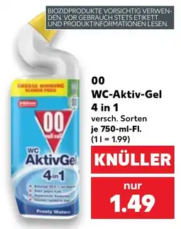 Kaufland WC-Aktiv-Gel Angebot