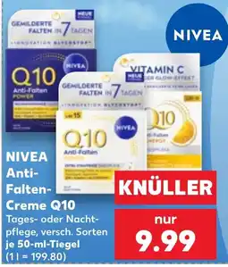 Kaufland NIVEA Anti-Falten-Creme Q10 Angebot