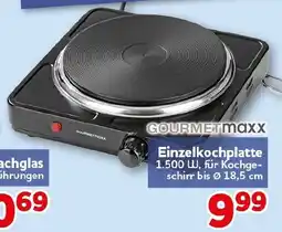 CENTERSHOP GOURMETmaxx Einzelkochplatte Angebot