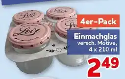 CENTERSHOP Einmachglas Angebot