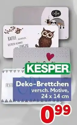 CENTERSHOP KESPER Deko-Brettchen Angebot