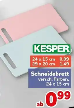 CENTERSHOP KESPER Schneidebrett Angebot