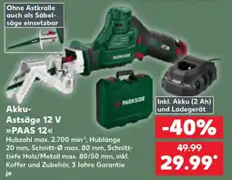 Kaufland Akku-Astsäge 12 V »PAAS 12« Angebot
