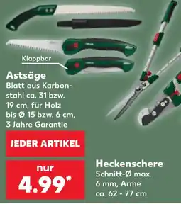 Kaufland Astsäge Angebot