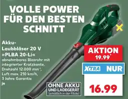 Kaufland Parkside Akku Laubbläser 20 V PLBA 20-Li Angebot