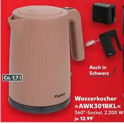 Kaufland Bestron Wasserkocher AWK301BKL Angebot
