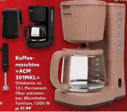 Kaufland Bestron Kaffeemaschine ACM 301MKL Angebot