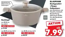 Kaufland BLAUMANN Kochgeschirr Taupe Collection Angebot