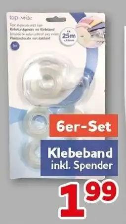 CENTERSHOP top write Klebeband Angebot
