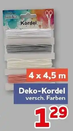 CENTERSHOP Bastel&Co Kordel Angebot