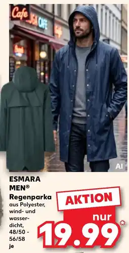 Kaufland ESMARA MEN Regenparka Angebot