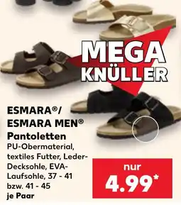 Kaufland ESMARA/ESMARA MEN Pantoletten Angebot