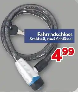 CENTERSHOP Fahrradschloss Stahlseil Angebot