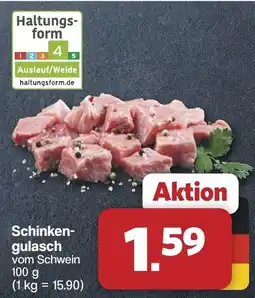 Famila Nord West Schinkengulasch vom Schwein Angebot