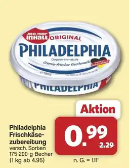 Famila Nord West Philadelphia Frischkäsezubereitung Angebot
