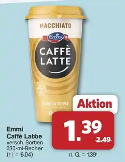 Famila Nord West Emmi Caffè Latte Angebot