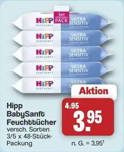 Famila Nord West Hipp BabySanft Feuchttücher Angebot