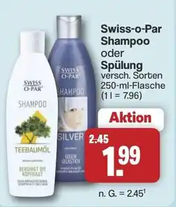 Famila Nord West Swiss-o-Par Shampoo oder Spülung Angebot