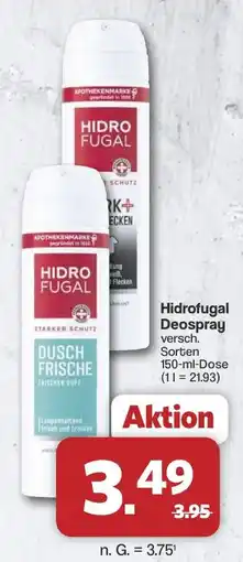 Famila Nord West Hidrofugal Deospray Angebot