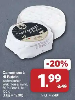 Famila Nord West Camembert di Bufala Angebot