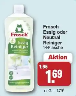 Famila Nord West Frosch Essig oder Neutral Reiniger Angebot