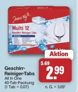 Famila Nord West Jeder Tag Multi 12 Geschirr-Reiniger-Tabs Angebot