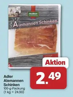 Famila Nord West Adler Alemannen Schinken Angebot
