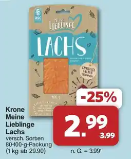 Famila Nord West Krone Meine Lieblinge Lachs Angebot