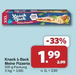 Famila Nord West Knack & Back Meine Pizzeria Angebot
